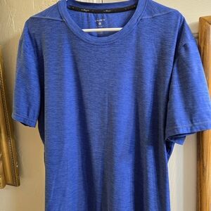 Layer 8 Men’s Royal Blue Heather Crew Short Sleeve Tee